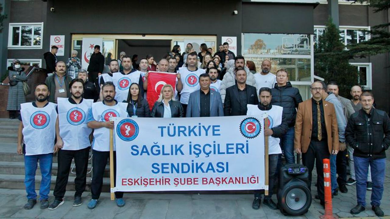 Eskişehir'deki hastanede yemek protestosu