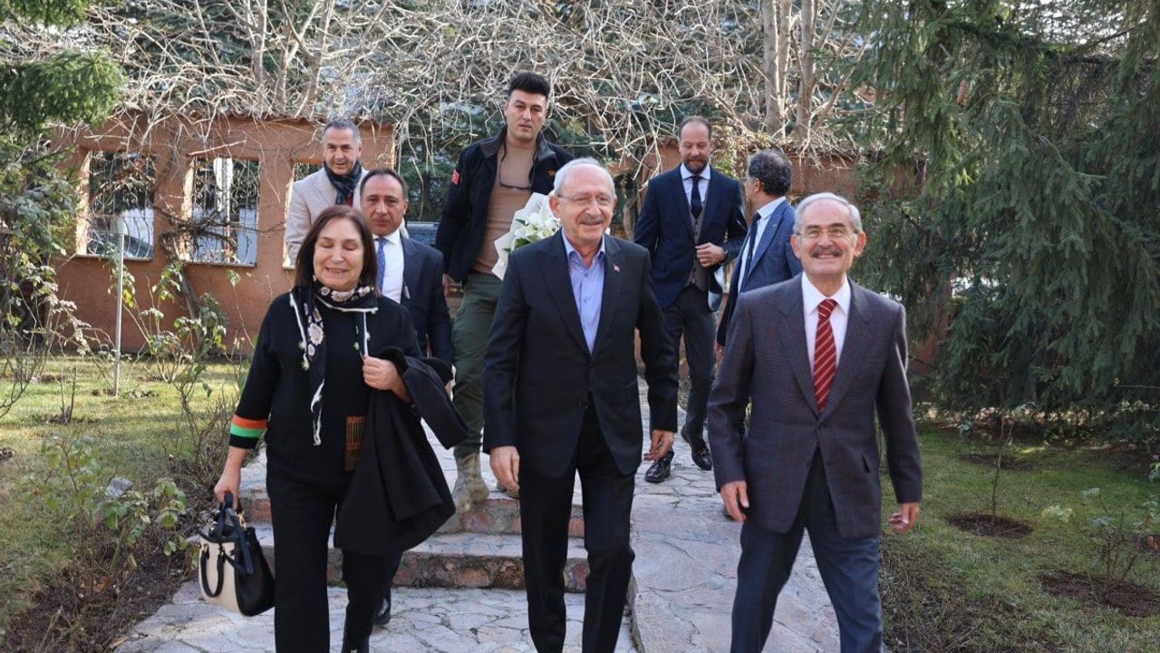 Kılıçdaroğlu'ndan Büyükerşen'e ziyaret