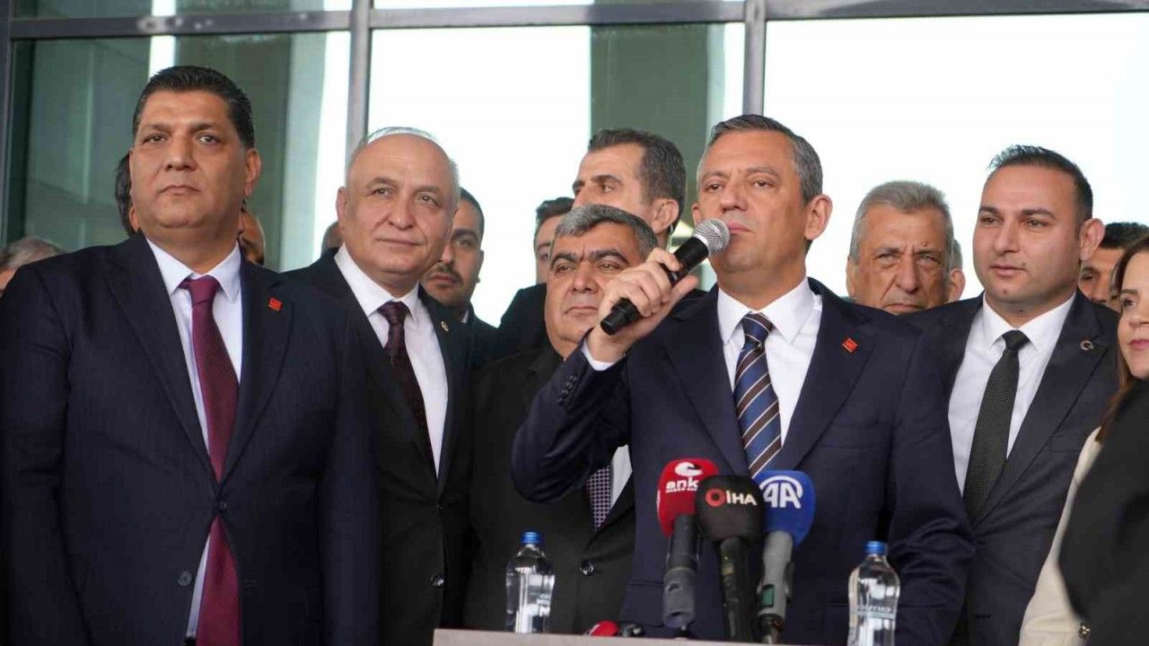 CHP Genel Başkanı Özgür Özel Kilis’te
