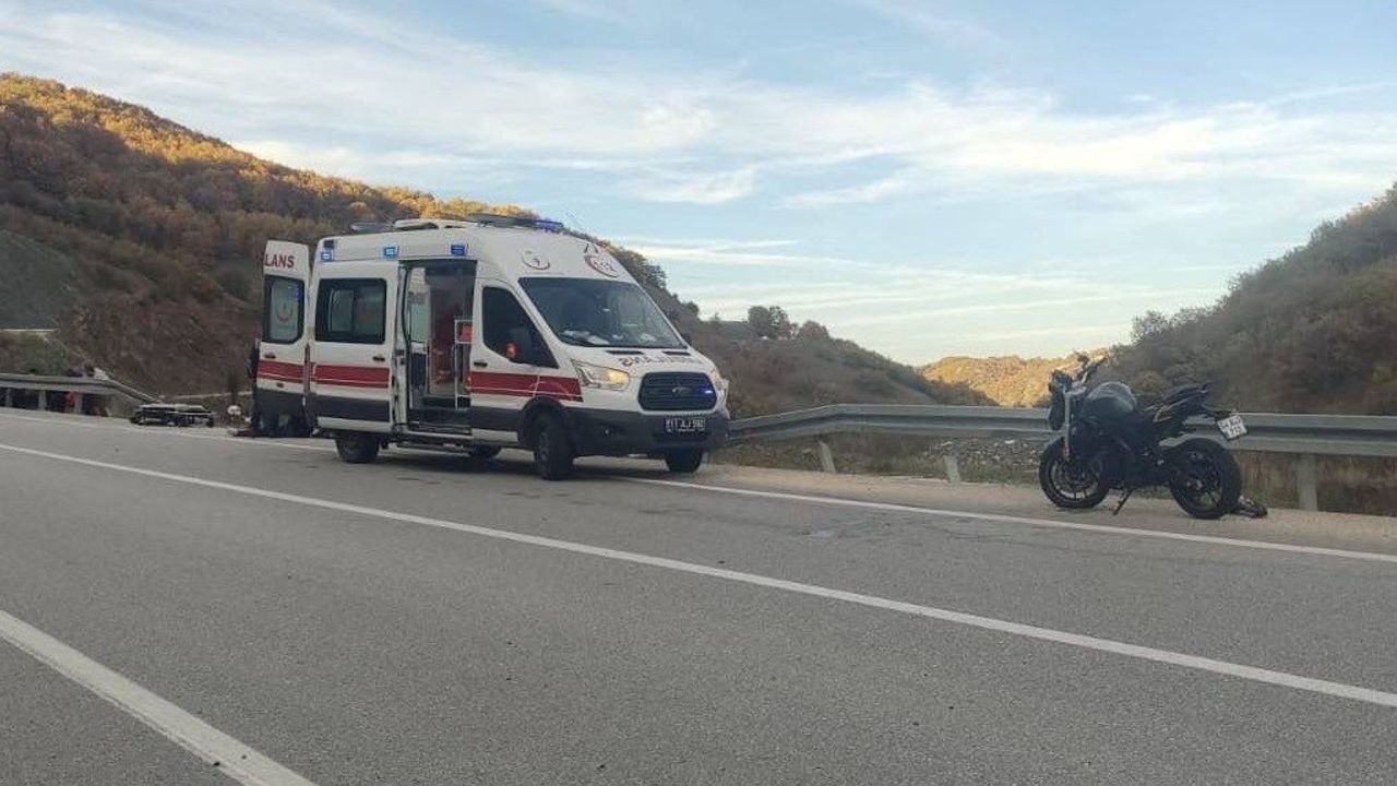 Bilecik- Eskişehir yolunda feci kaza!