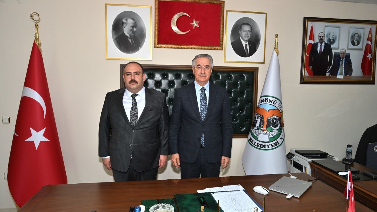 Mücahit Yanılmaz’dan Başkan Hamamcı’ya ziyaret