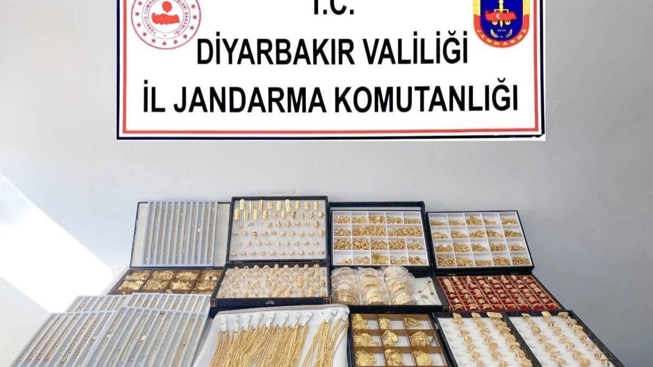 40 milyon liralık kaçak altın ele geçirildi