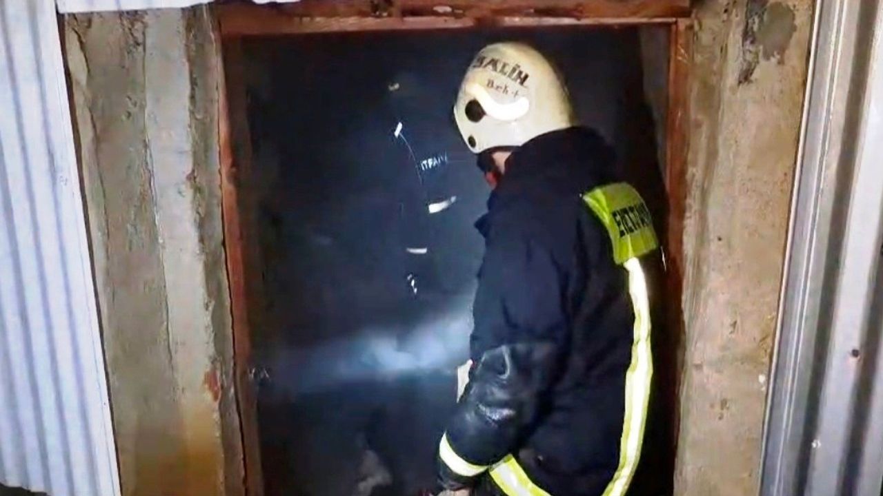 Ahşap ev yangını