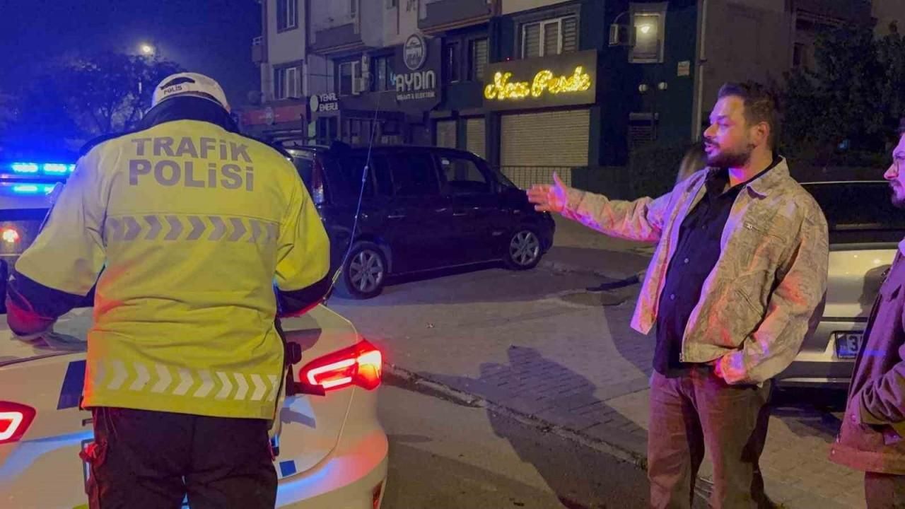 Alkollü yakalanan şahıs suçu poliste buldu