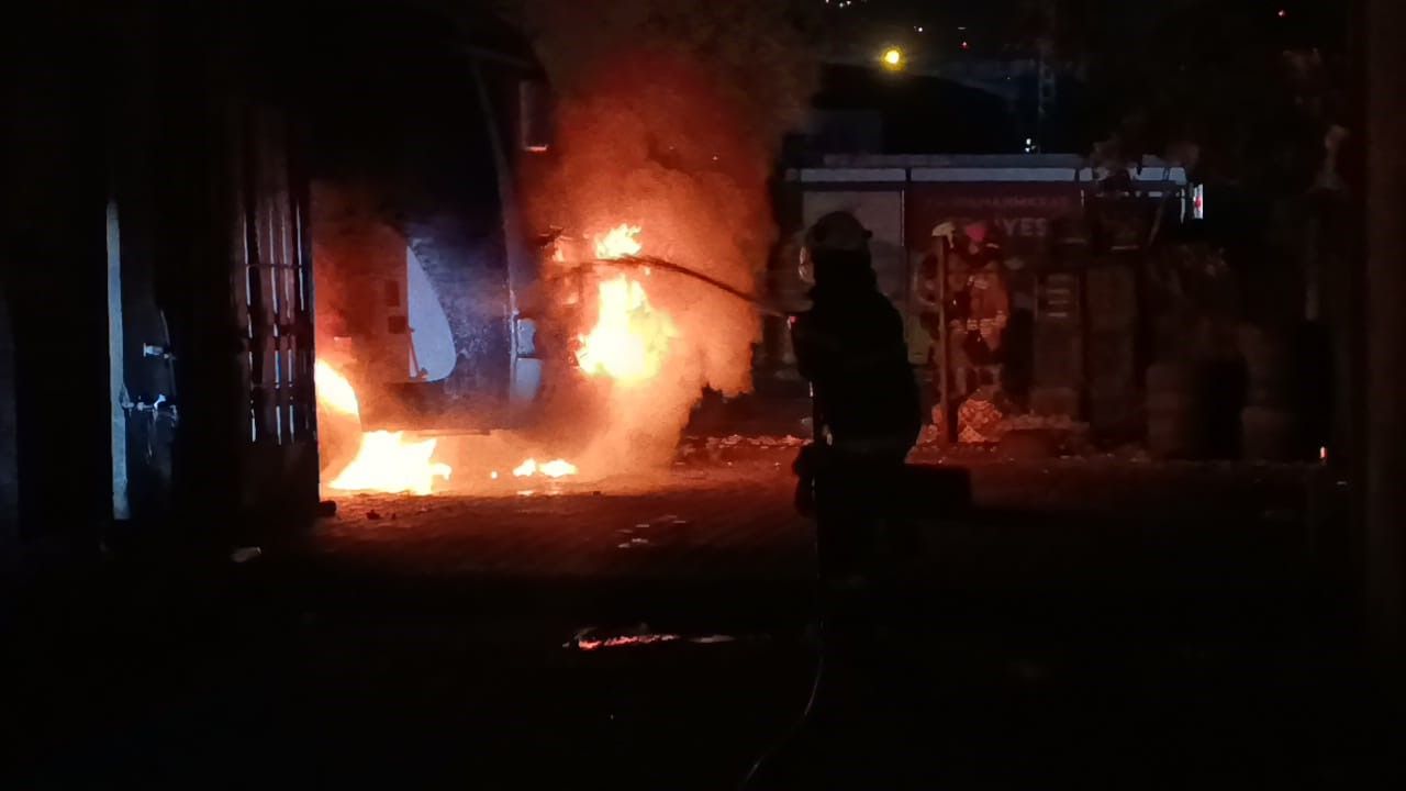 Bekçilerin dikkatiyle imha edildi