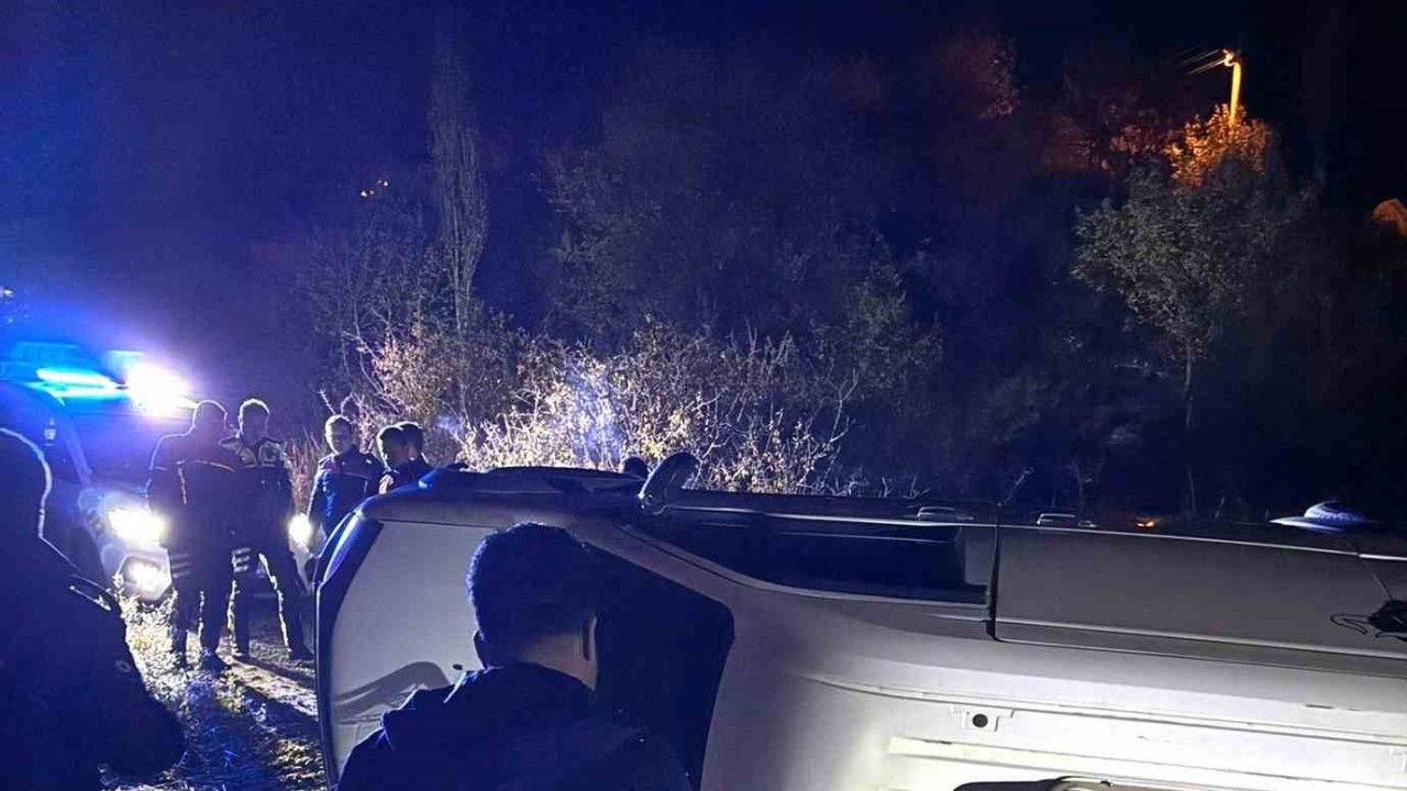 Polisten kaçarken kaza yapınca yakalandı