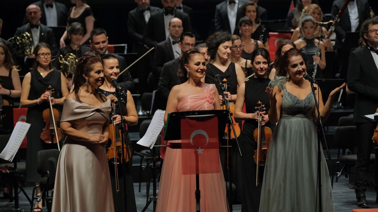 Eskişehir'de muhteşem konser...