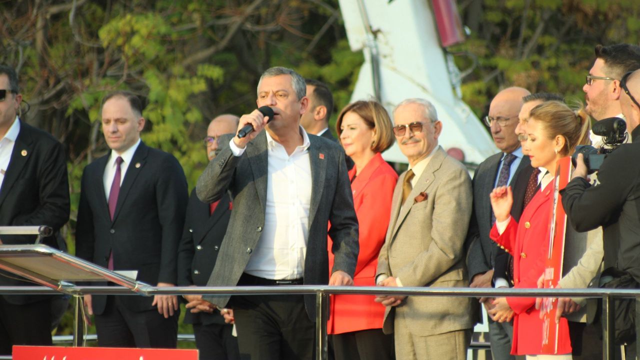 CHP Lideri Özgür Özel Eskişehir'de konuştu