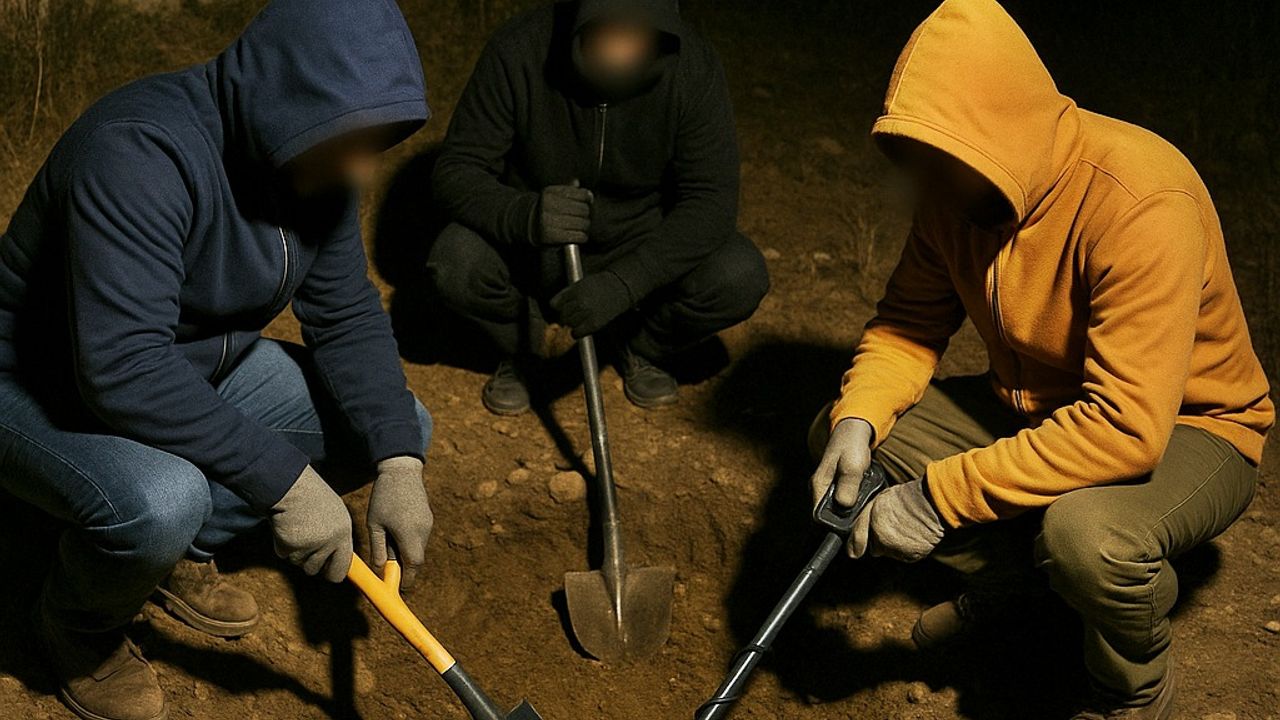 Eskişehir'de define avcılarına jandarma engeli!