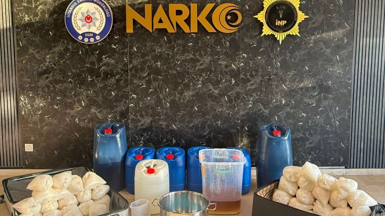 248 kilogram metamfetamin ele geçirildi
