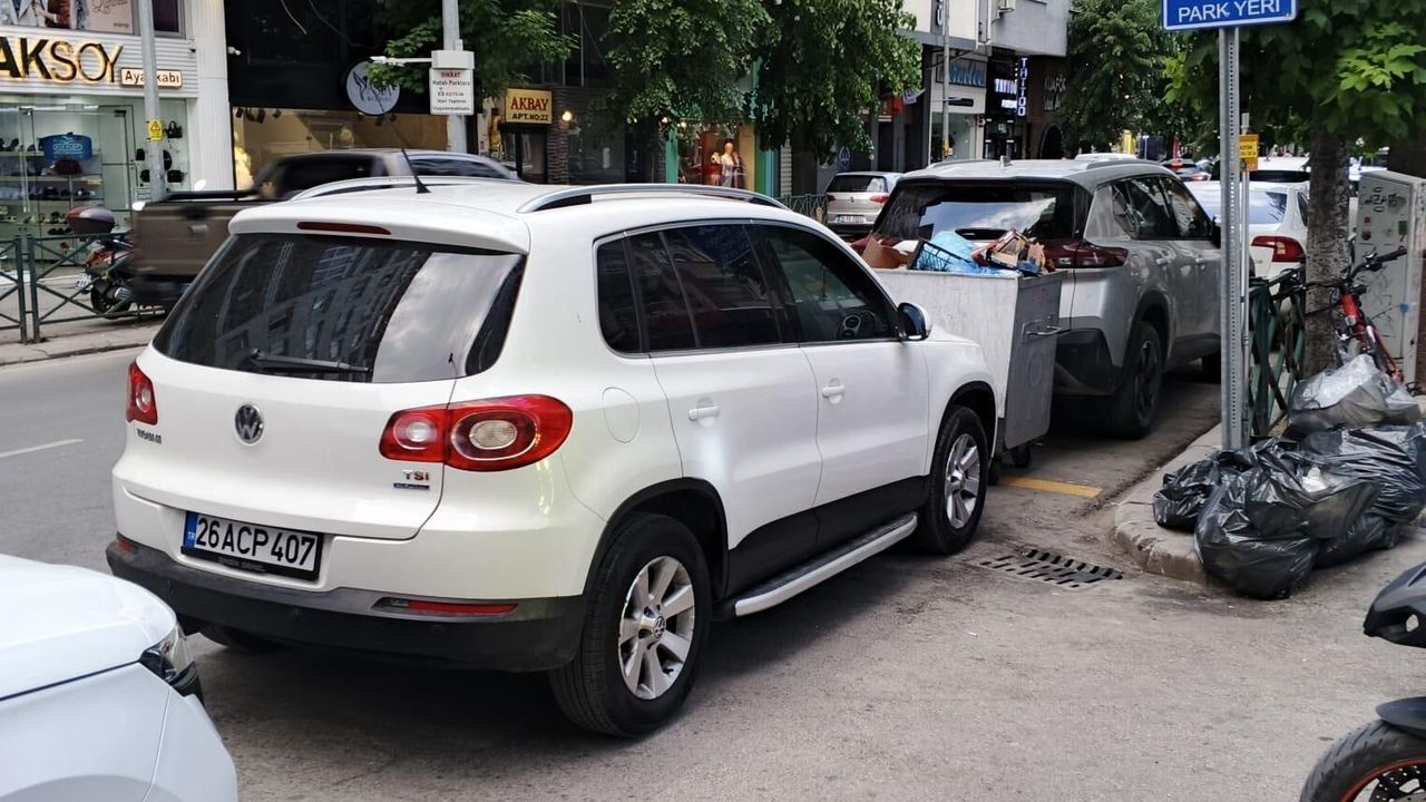 Engelli parkına duyarsızlık tepki çekti