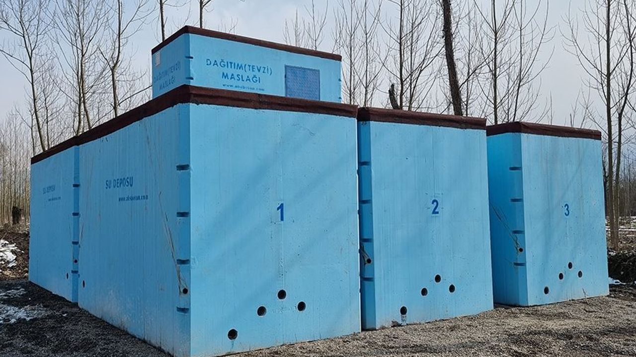 Prefabrik su deposu alınacak