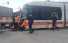 Eskişehir'de tramvay raydan çıktı!