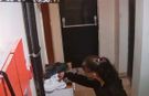 Bayramı fırsat bildiler: Apartmana giren şüpheliler ayakkabı çaldı