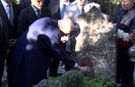 MHP lideri Bahçeli, Merhum Türkeş'in kabrini ziyaret etti