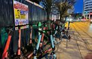 Scooterlar yayaların geçişini zorlaştırdı!