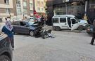 Kumlubel Mahallesi’nde korkutan kaza