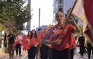 Milli sporcular sancağı gururla taşıdı