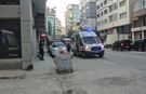 Cadde ortasında kolonya içip fenalaştı
