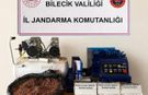 Bilecik'te 3 bin 200 kaçak makaron ele geçirildi