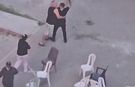 Taziye evinde husumetlilerini tabancayla kovaladı