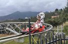 Trabzon'da dağ kızağına turist akını: Metrelerce kuyruk oluşuyor