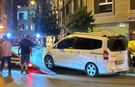 Hatalı parka çekiciyle müdahale