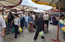 Eskişehir’de pazarcı ve vatandaştan hal operasyonuna destek