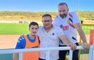 Rakip formasıyla sahada