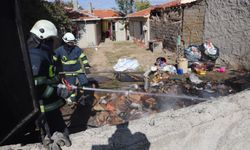 İtfaiyeden yangına zamanında müdahale