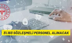 31 bin sağlık personeli alınacak