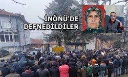 Anne-oğul birlikte uğurlandılar