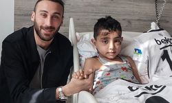 Beşiktaşlı Cenk Tosun Cavit'le buluştu