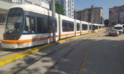 Tramvay'da seferlerinde geçici aksama