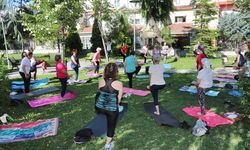 Kadınların sabah sporu keyfi