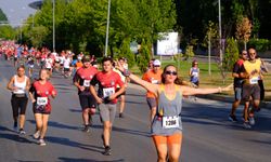 Eskişehir'de renkli maraton