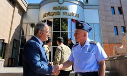 Orgeneral Kadıoğlu'ndan Büyükerşen'e veda ziyareti