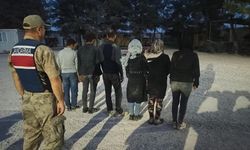 Kilis’te 6 düzensiz göçmen yakalandı