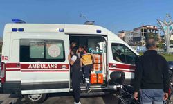 Otomobille ticari taksi çarpıştı: 2’si çocuk 4 yaralı