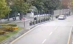 Teröristler saldırı girişimi öncesi kullandıkları araçla kameralara yansıdı