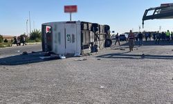 Eskişehir'den kalkan yolcu otobüsü kaza yaptı: 1 ölü 14 yaralı