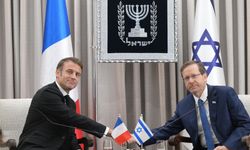 Fransa Cumhurbaşkanı İsrail'de