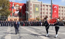 Eskişehir'de çelenk sunma töreni gerçekleştirildi