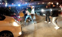 Eskişehir'de trafikte tekmeli yumruklu kavga!