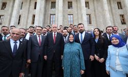 Eskişehirli gençler Cumhurbaşkanı Erdoğan'la buluştu