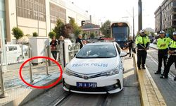 Eskişehir'de polis aracı kaza yaptı