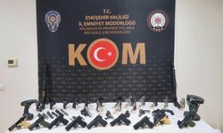 Bu silahlar Eskişehir'de ele geçirildi