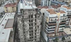 Bursa'da milyon dolarlık binanın yangın görüntüleri ortaya çıktı
