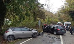Bartın'da feci kaza: 1 ölü 5 yaralı