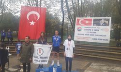 Eskişehir'li sporcu kros şampiyonu oldu